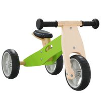 vidaXL Laufrad für Kinder 2-in-1 Grün