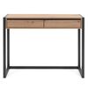 Finori Konsolentisch Denver 44 Artisan-Eiche und Anthrazit