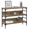 vidaXL Konsolentisch Artisan-Eiche 100 x 32 x 75 cm Holzwerkstoff