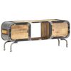 vidaXL TV-Schrank 110x30x42 cm Massivholz Mango