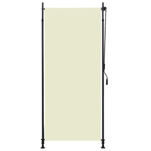 vidaXL Au&szlig;enrollo 100 x 270 cm Creme