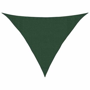 vidaXL Sonnensegel 160 g/m&sup2; Dunkelgr&uuml;n 3,5x3,5x4,9 m HDPE