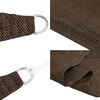 vidaXL Sonnensegel 160 g/m&sup2; Braun 3,5x5 m HDPE