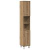 vidaXL Badschrank Artisan-Eiche 30x30x179 cm Holzwerkstoff