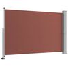 vidaXL Ausziehbare Seitenmarkise 160x300 cm Braun