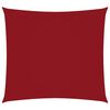 vidaXL Sonnensegel Oxford-Gewebe Quadratisch 4,5x4,5 m Rot