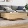 vidaXL Couchtisch Sonoma-Eiche 100x100x31 cm Holzwerkstoff