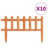 vidaXL Rasenkanten 10 Stk. Tannenholz 4,4 m