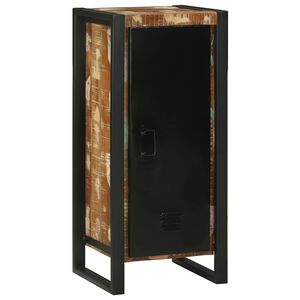 vidaXL Badezimmerschrank mit Regal Braun Massives upgecyceltes Holz