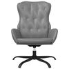 vidaXL Relaxsessel Anthrazit-Grau Kunstleder
