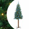 vidaXL Schlanker Weihnachtsbaum Gr&uuml;n 180 cm