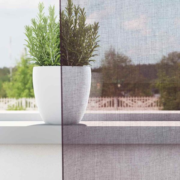 vidaXL Voile Vorh&auml;nge mit &Ouml;sen 2 Stk. Lila 140x300 cm