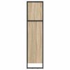 vidaXL B&uuml;cherregal Sonoma 80 x 30 x 155 cm Holzwerkstoff
