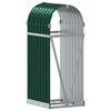 vidaXL Kaminholzunterstand Gr&uuml;n 40x45x100 cm Verzinkter Stahl