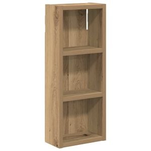 vidaXL Badezimmer-Wandschrank Kunsthandwerk Eiche 20 x 10 x 50 cm