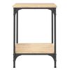 vidaXL Couchtisch Sonoma-Eiche 40x40x55 cm Holzwerkstoff