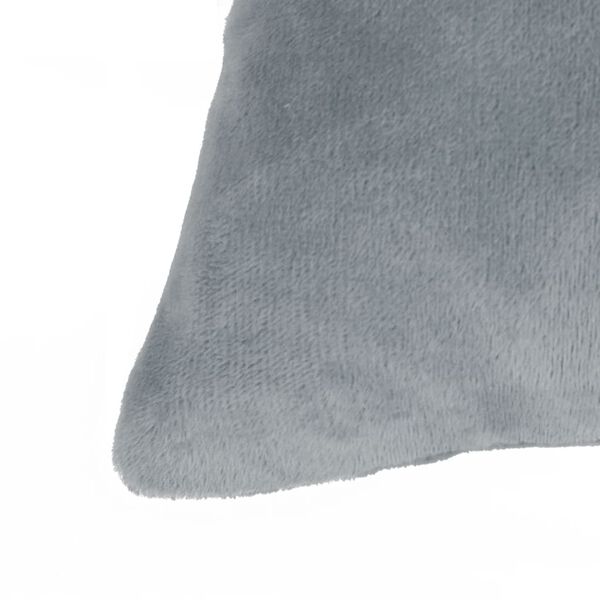 vidaXL Kissen 2 Stk. Stoff 40x60 cm Grau