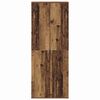 vidaXL Highboard Altholz 70 x 33,5 x 180 cm Holzwerkstoff