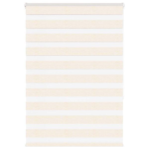vidaXL Doppelrollo Marmorbeige 105x150cm Stoffbreite 100,9 cm Polyester