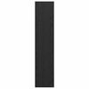 vidaXL Schrank Schwarz Eichen-Optik 50 x 41 x 185 cm Holzwerkstoff