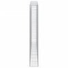 vidaXL Gabionen mit Hochbogen 6 Stk. 400x30x220/240cm Verzinktes Eisen