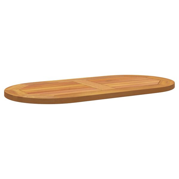 vidaXL Tischplatte &Ouml;l-Natur 80 x 40 x 2 cm Massivholz Akazie