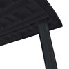 vidaXL Gartentisch Anthrazit 216x90x72 cm Kunststoff