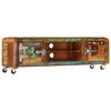 vidaXL TV-Schrank 120x30x36 cm Altholz Massiv
