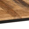 vidaXL Esstisch 220x90x75 cm Raues Massivholz Mango
