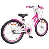 vidaXL Kinderfahrrad 20 Zoll f&uuml;r 6-11 Jahre alt Dunkelrosa