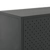 vidaXL Highboard Anthrazit 80x35x135 cm Stahl