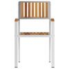 vidaXL Gartenstuhl 8 pcs Braun 56 x 54,5 x 87 cm Massivholz Akazie