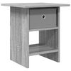 vidaXL Nachttisch Graues Sonoma 41 x 40 x 45 cm Holzwerkstoff