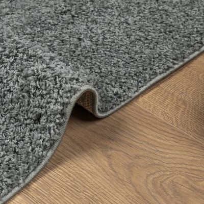 vidaXL Teppich Shaggy Hochflor Modern Grün 140x200 cm