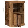 vidaXL LED-Sideboard 2 pcs Altholz 41 x 37 x 67 cm Holzwerkstoff