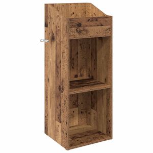 vidaXL Schallplattenschrank Altholz 36 x 36 x 95,5 cm Holzwerkstoff
