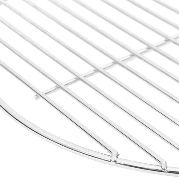 vidaXL Grillrost Rund &Oslash;34,5 cm 304 Edelstahl
