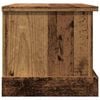 vidaXL Truhe Altholz-Optik 30x50x28 cm Holzwerkstoff