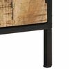 vidaXL Nachttisch 2 pcs Braun und Schwarz 30 x 30 x 40 cm