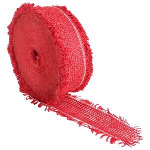 vidaXL Juterolle 5 x 500 cm Rot