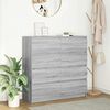 vidaXL Sideboard Grau Sonoma 100x35x99 cm Holzwerkstoff
