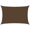 vidaXL Sonnensegel 160 g/m&sup2; Braun 5x6 m HDPE