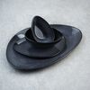 Cosy & Trendy for Professionals Teller Black Granite 6 Stk. Schwarz