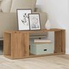 vidaXL TV-Schrank Artisan-Eiche 80x24x32 cm Holzwerkstoff