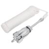 vidaXL Klappanker mit Seil Silbern 2,5 kg Temperguss