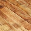 vidaXL Tischplatte Massivholz Mango 25-27 mm 120x60 cm