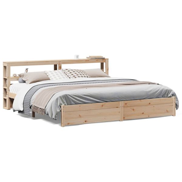 vidaXL Bettgestell mit Kopfteil ohne Matratze 200x200 cm