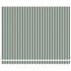 vidaXL Einziehbare Markise Gr&uuml;n und Wei&szlig; 400 &times; 300 cm