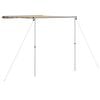 vidaXL Wohnwagen-Markise 2x2,5x2,15 m Beige