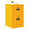 vidaXL Aktenschrank Senfgelb 44 x 50 x 106,5 cm Kaltgewalzter Stahl